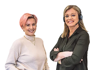 Twee Receptioniste